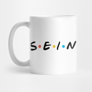 Seinfeld Friends Parody Logo Mug